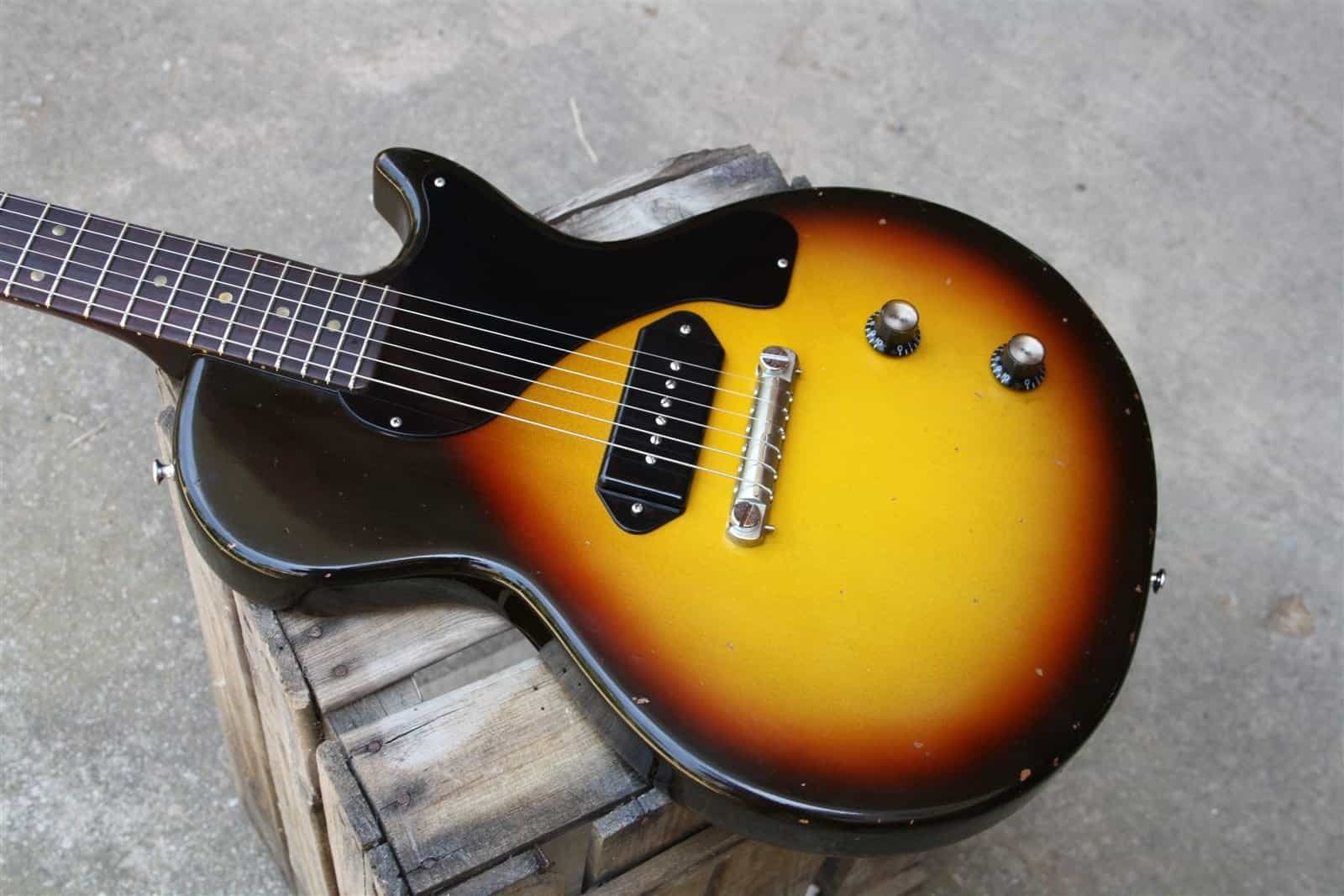 J-Model Sunburst · Bull Skull Guitars